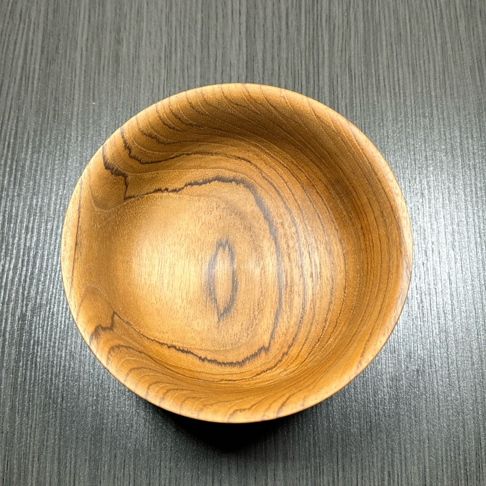 Teak bowl
